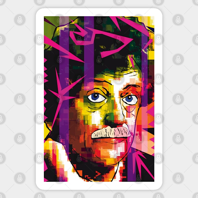 Kurt Vonnegut Magnet by Exile Kings 